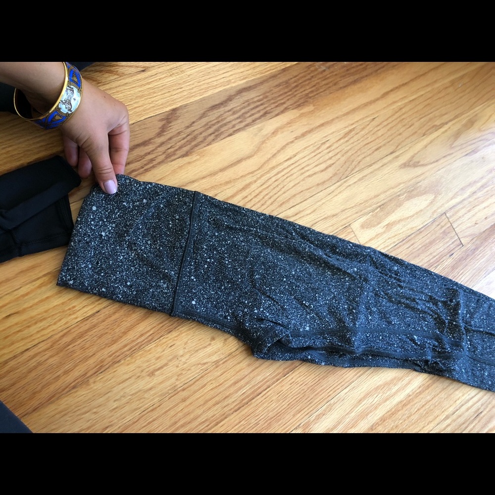 Marble size 2 cropped lulu leggings